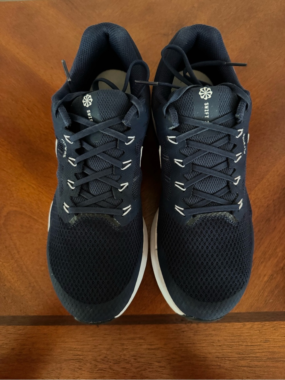 Nike Men’s Navy Mesh Athletic Running Shoes
